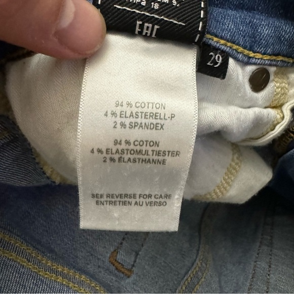 7 for all Mankind‎ Women’s The Ankle Skinny Jeans Size 29 - Picture 5 of 8